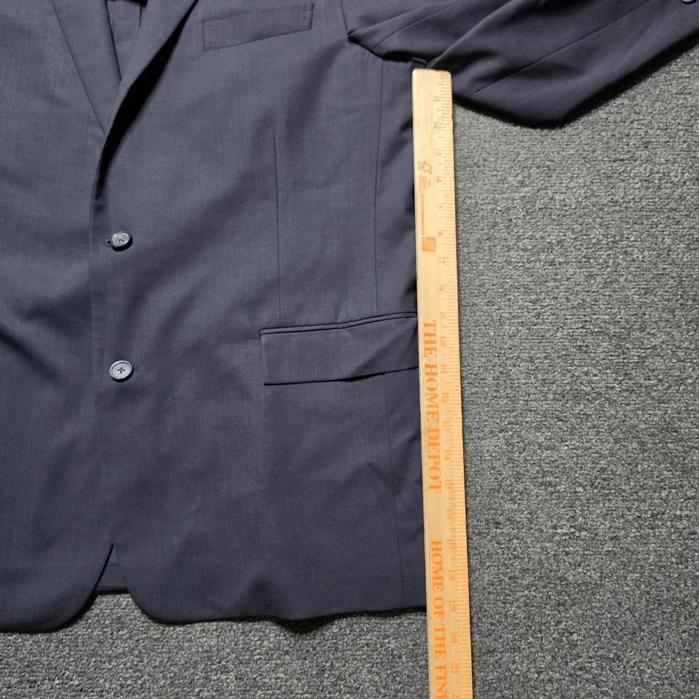 Brooks Brothers Blazer Navy Mens 46R Regent BrooksCool Travel Wool Sport Coat